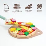 Wooden Pizza Play Set