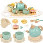 Wooden Tea Set
