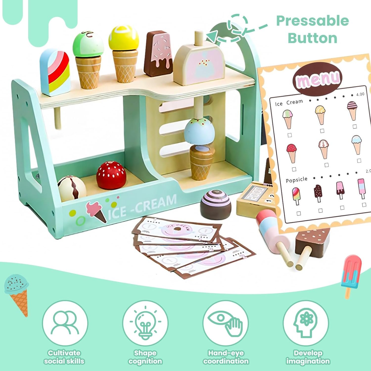 Ice Cream Play Set Ice Cream Play Set