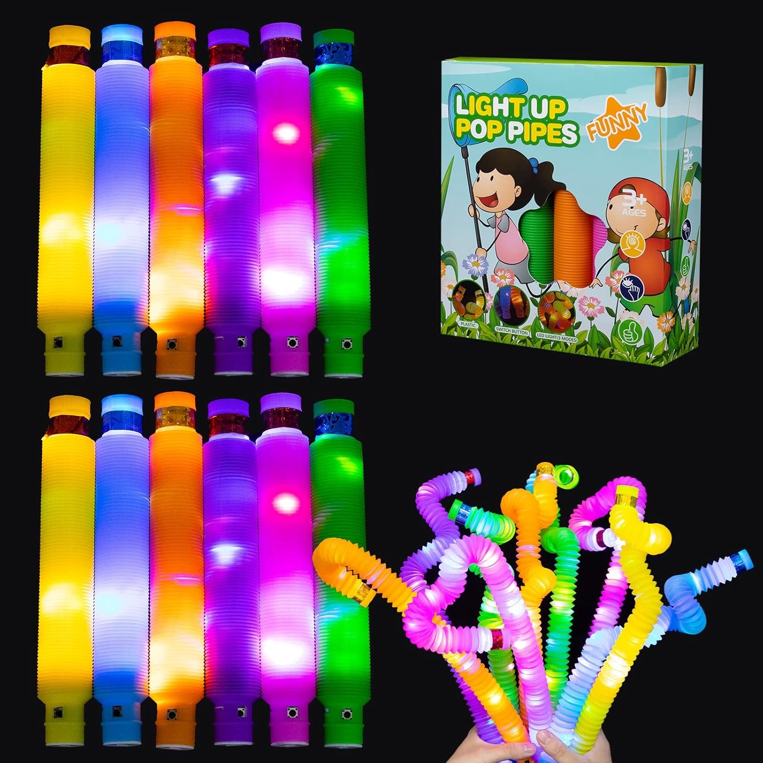 Glow Pop Tubes Glow Pop Tubes
